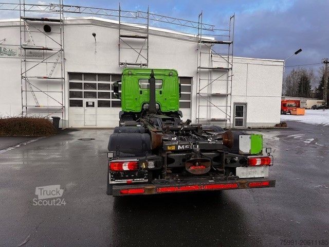 Haakarm vrachtwagen MERCEDES-BENZ Arocs 2643 Mit Meiller Abrollkipper Top