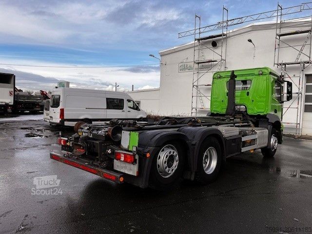 Haakarm vrachtwagen MERCEDES-BENZ Arocs 2643 Mit Meiller Abrollkipper Top