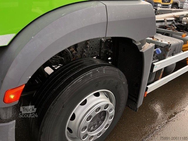 Haakarm vrachtwagen MERCEDES-BENZ Arocs 2643 Mit Meiller Abrollkipper Top