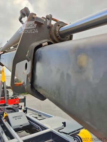 Hakenarmsystem MAN TGL 12.250 Containersysteem Jimeca met kraan Pa...