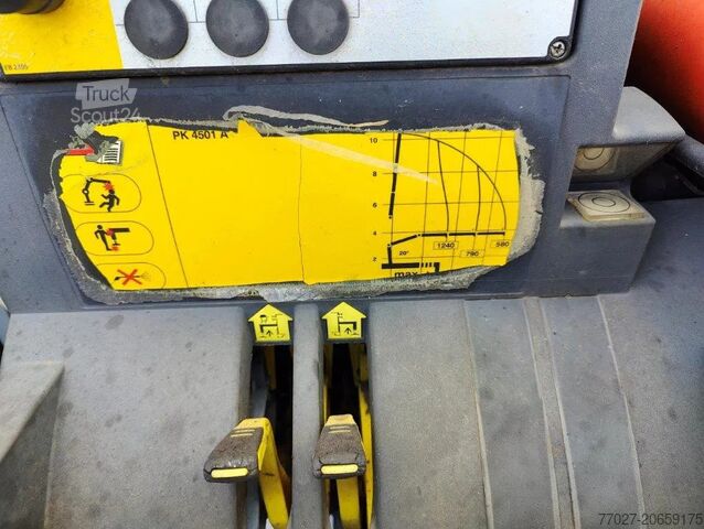 Hakenarmsystem MAN TGL 12.250 Containersysteem Jimeca met kraan Pa...