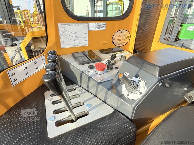 Dört yönlü forklift Combilift C4000 DUPLEX 4500 SIDE SHIFT FULL CABIN