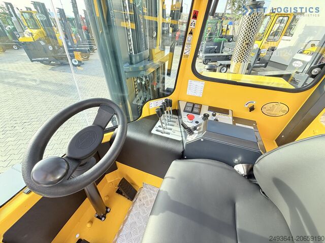 Dört yönlü forklift Combilift C5000XL GAS TRIPLEX 6000 EXTENDABLE FORK
