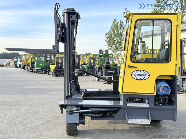 Dört yönlü forklift Combilift C5000XL GAS TRIPLEX 6000 EXTENDABLE FORK