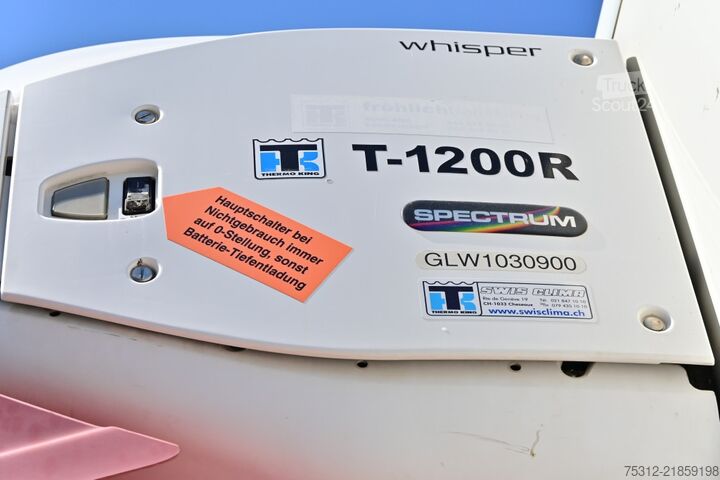 Camion refrigerato Volvo FL280 16t E6 LBW Bi-Temp Rohrbahnen TK T1200R