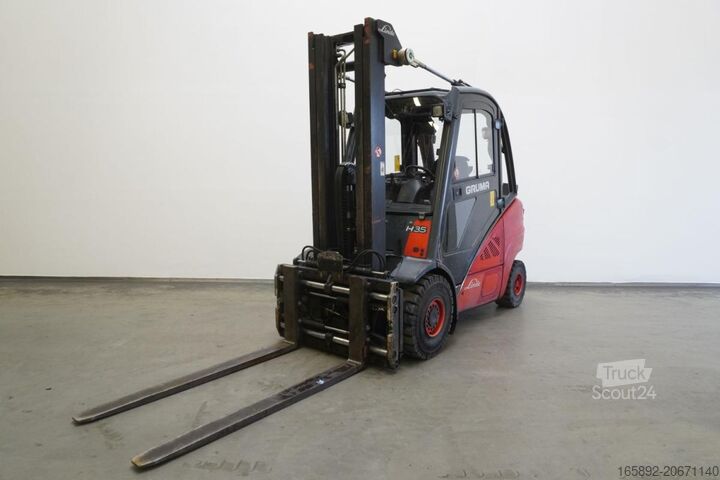 Šakinis krautuvas Linde H 35 D 393