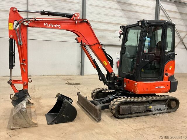 Minigraver Kubota KX 037-4