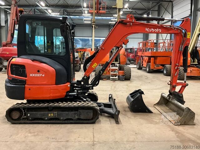 Minigraver Kubota KX 037-4