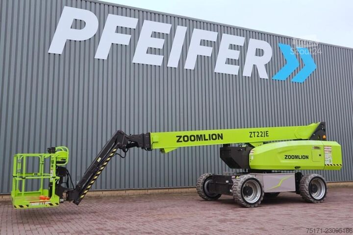 Zoomlion ZT22JE Volledig elektrisch, lithium-aangedreven, 4x4 terreinverrijker Zoomlion ZT22JE Fully Electric Lithium-Powered, 4x4 Rough T