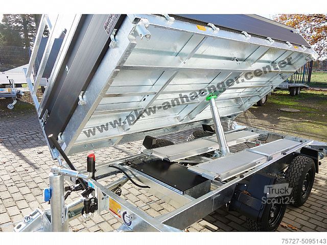 3-сторонний самосвал Hapert HAPERT COBALT+ 3,5t 335x180x40cm Kipper mit Schien