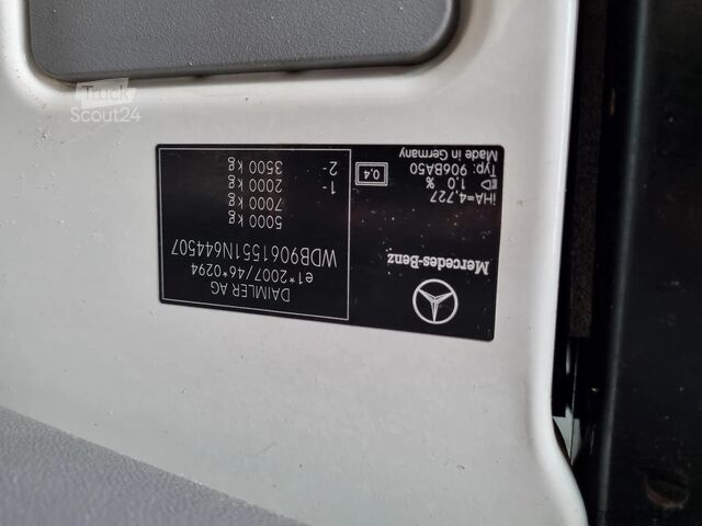 حقيبة سفر Mercedes-Benz Sprinter 513 CDI Koffer 21kub 130 pk Euro 5B GV...
