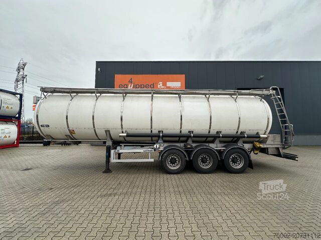 Cisterna s potravinami Van Hool LEBENSMITTEL / 39.000L / 3-KAMMER / INOX / NL-A...
