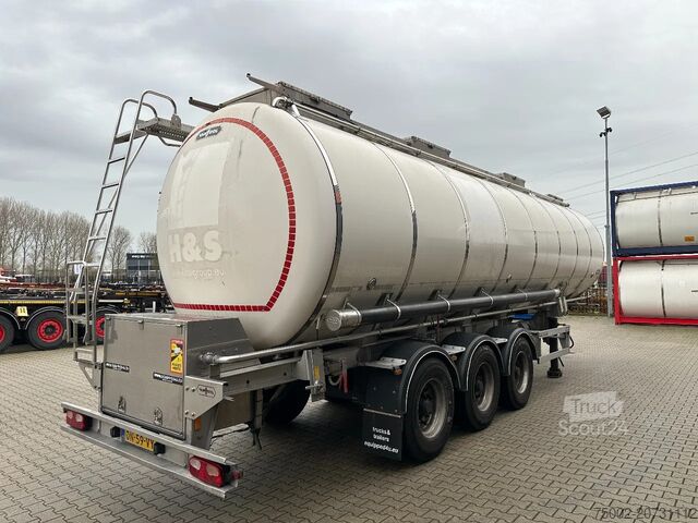 Cisterna s potravinami Van Hool LEBENSMITTEL / 39.000L / 3-KAMMER / INOX / NL-A...