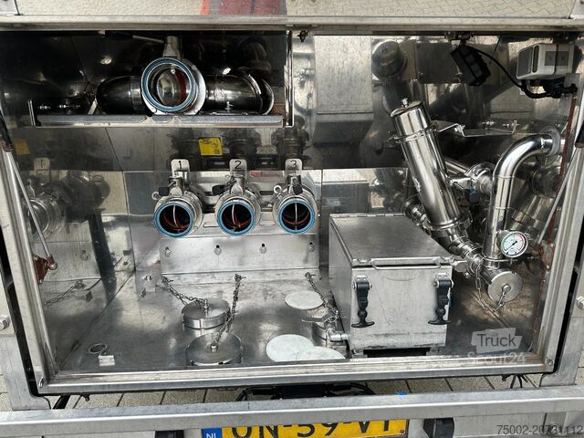 Cisterna s potravinami Van Hool LEBENSMITTEL / 39.000L / 3-KAMMER / INOX / NL-A...