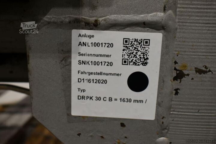 Gaffel DURWEN DRPK 30 C, Breite 1630 mm