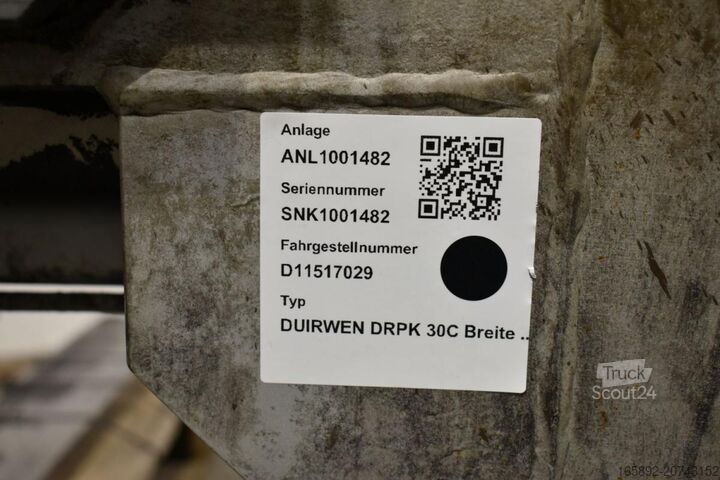 Gaffel DURWEN DRPK30C, Breite 1465 mm