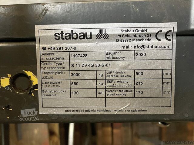 Gaffelpositioner Stabau S 11-ZVKG 30-S-01