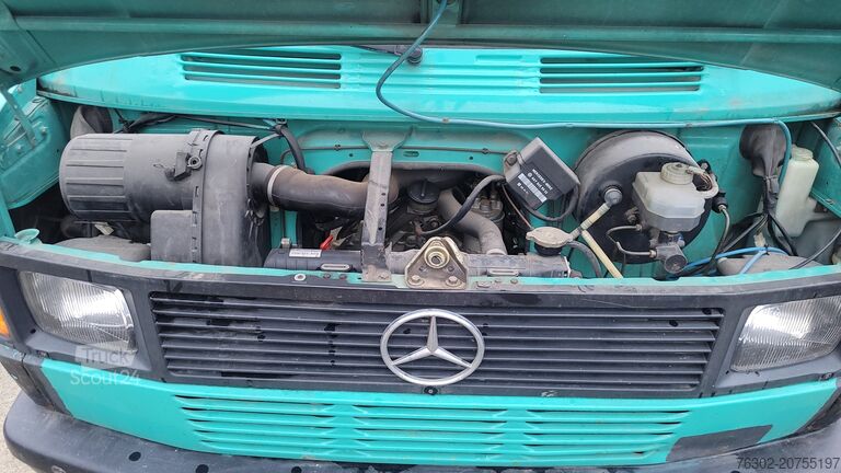 Platform vrachtwagen Mercedes-Benz 308 Doka Pritsche AHK