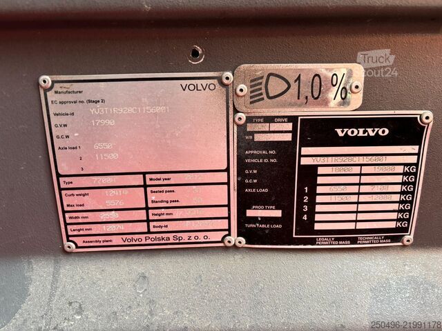 Miesto autobusas Volvo B5LH 7700 4x2 HYBRID FOR SALE AS IS  / 5 PCS AV...