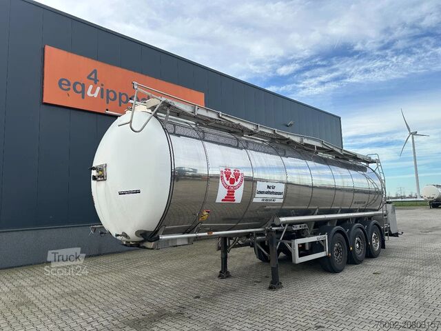 Food tanker Feldbinder LEBENSMITTEL / LEVENSMIDDELEN FOOD / 33.500L / ...