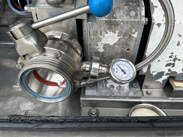 Food tanker Feldbinder LEBENSMITTEL / LEVENSMIDDELEN FOOD / 33.500L / ...