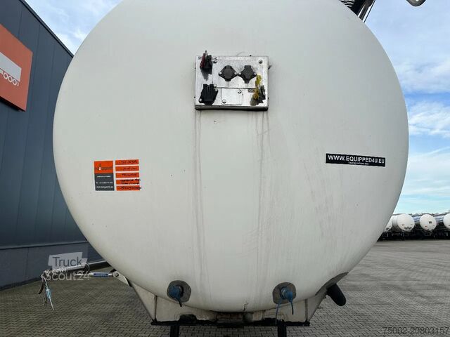 Food tanker Feldbinder LEBENSMITTEL / LEVENSMIDDELEN FOOD / 33.500L / ...
