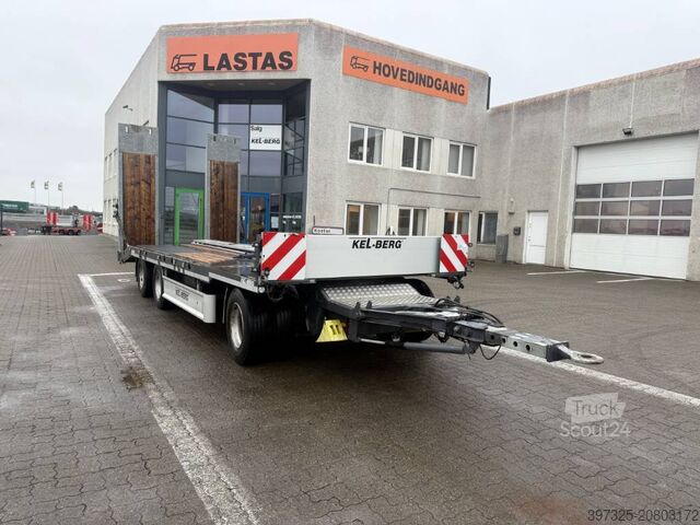 Plataforma remolque Kel-Berg Open trailer / Offener Anhänger / Åben anhænger