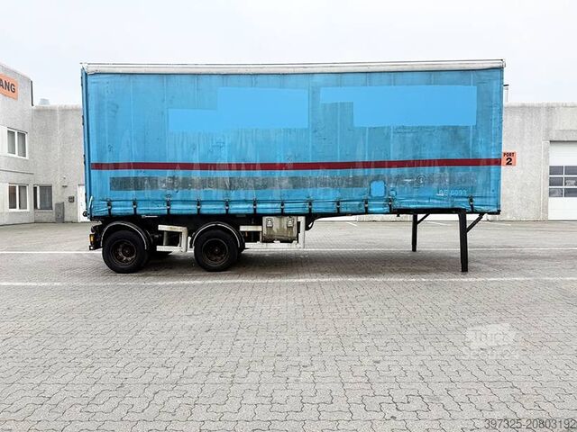 Remolque de barra Kel-Berg / remolque intermedio / remolque enlace Kel-Berg Drawbar trailer / Zwischenauflieger / Linktrailer