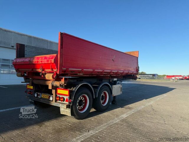 Camion de gunoi LAG City tipper / City-Kippanhänger / City tiptrailer