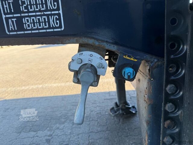 Camion de gunoi LAG City tipper / City-Kippanhänger / City tiptrailer