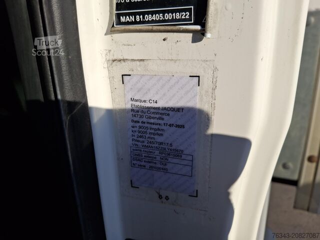 Tovorno vozilo s kesonom MAN TGL 12.220 BL - E6