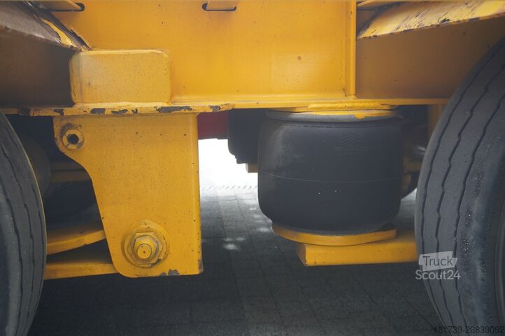 Alçak platform AMC CASTERA S/R 38T semi-trailer / steering