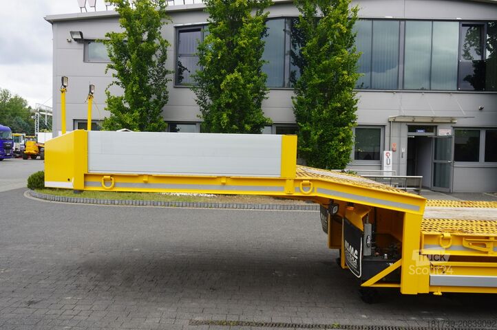Alçak platform AMC CASTERA S/R 38T semi-trailer / steering