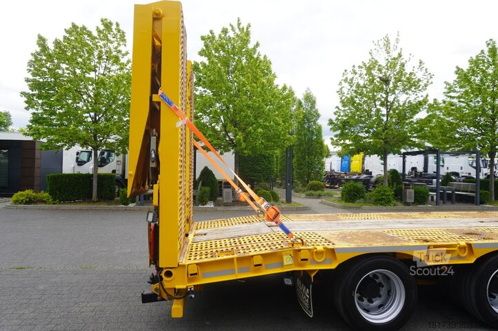 Alçak platform AMC CASTERA S/R 38T semi-trailer / steering