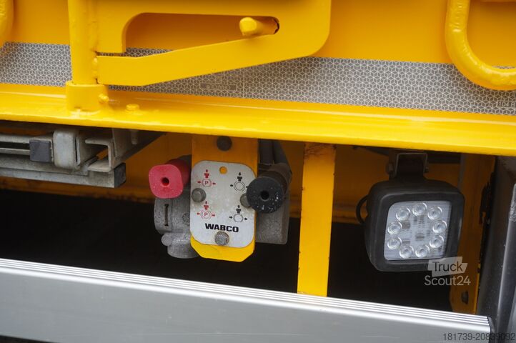 Alçak platform AMC CASTERA S/R 38T semi-trailer / steering