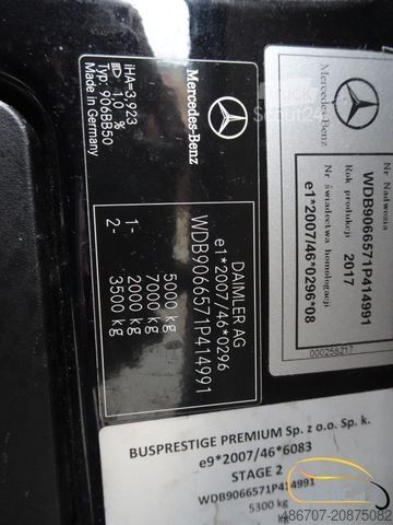 Touringcar MERCEDES-BENZ Sprinter 519 CDI Busprestige V6, 21 Sitze, Euro6