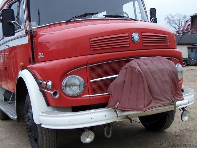 Fourgon surélevé MERCEDES-BENZ 710 Rundhauber Allrad