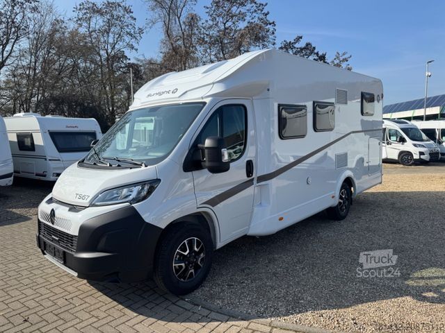 Félintegrált lakóautó SUNLIGHT TS 67 Modell 2026