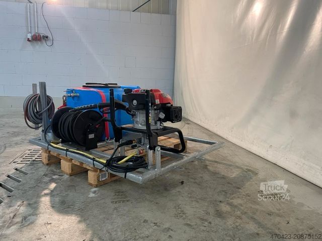 Semi-remorque à plancher roulant mobile Wascheinrichtung (z.B. Walking Floor)