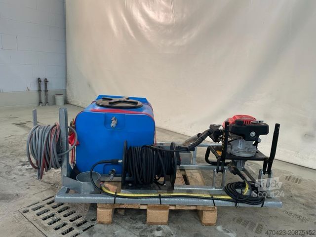 Semi-remorque à plancher roulant mobile Wascheinrichtung (z.B. Walking Floor)