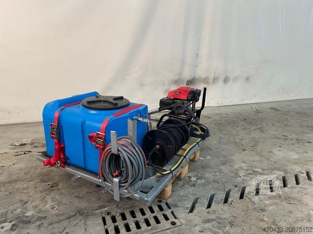 Semi-remorque à plancher roulant mobile Wascheinrichtung (z.B. Walking Floor)