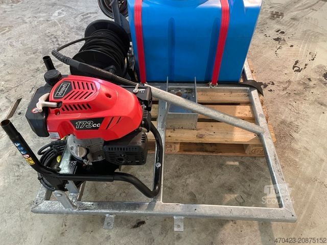 Semi-remorque à plancher roulant mobile Wascheinrichtung (z.B. Walking Floor)