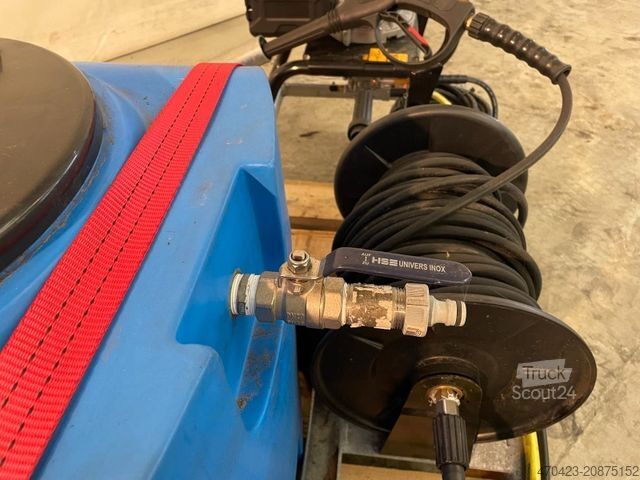 Semi-remorque à plancher roulant mobile Wascheinrichtung (z.B. Walking Floor)