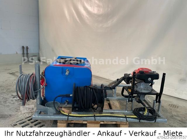 Kühlauflieger  mobile Kühlerwascheinrichtung