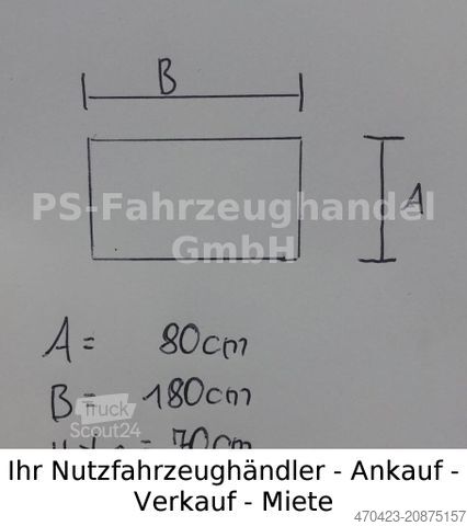 Kühlauflieger mobile Kühlerwascheinrichtung
