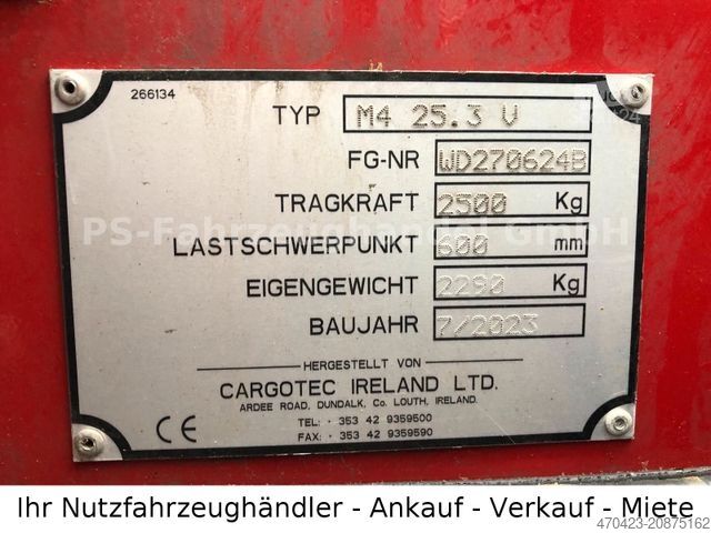 Chariot élévateur MOFFETT M4 25.3 NX*Gabeln 1800mm *ZV*neuwertig
