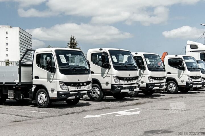 Tovornjak s kavljem za kontejnerje Fuso Canter 9C18 Abrollkipper