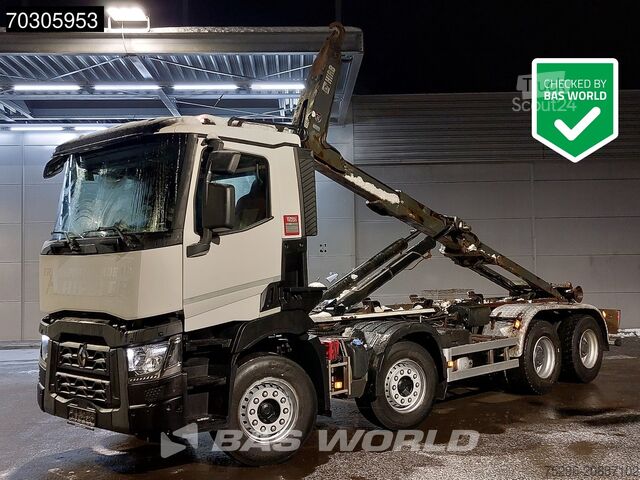  Renault C 460 8X4 21tons HIAB XR21Z61 Containersystem B...