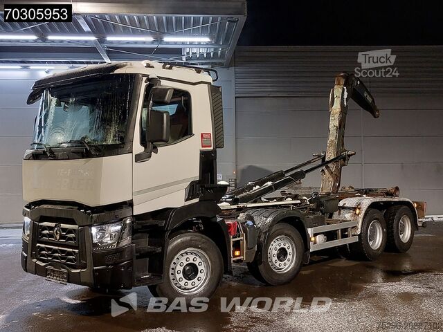  Renault C 460 8X4 21tons HIAB XR21Z61 Containersystem B...