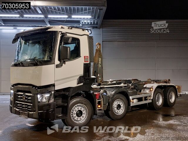  Renault C 460 8X4 21tons HIAB XR21Z61 Containersystem B...